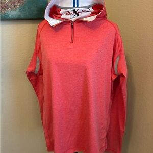 Robert Graham coral Quarter-Zip Pullover
